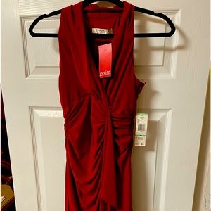 Red dress, Evan Picone, size 8 petite. New with tags, never worn.